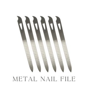 Metal nail file
